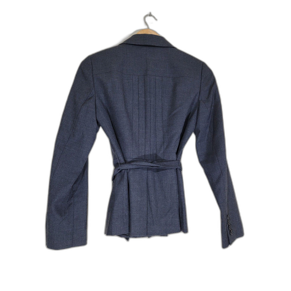 NWT Banana Republic Women's Charcoal Grey Blazer - sz 2 - Picture 2 of 4